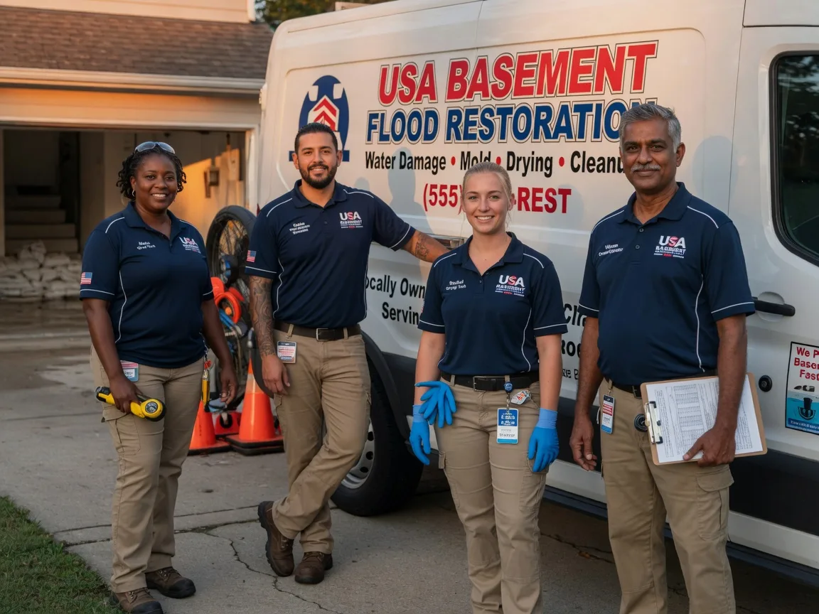 Basement Flood Cleanup company in Harrod, OH